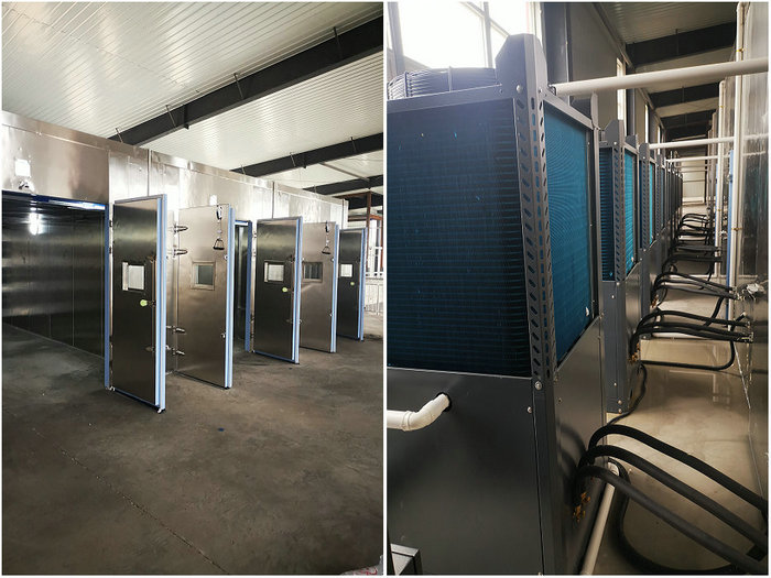 陜西富平柿餅烘干項目（分體熱泵）